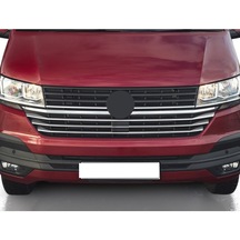 Volkswagen T6.1 Transporter Krom Ön Panjur Alt Çıtası 5 Parça 202