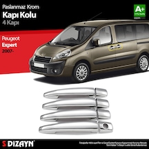 S-Dizayn Peugeot Expert Krom Kapı Kolu 4 Kapı 2007 Üzeri