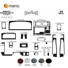 Meriç® Renault Premium Midlum Ön Torpido Kaplama 25 Prç 2001-2005 (530158137)