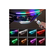 Aydın Tuning Far Içi & Far Üstü Kumandalı Rgb Kayar Led - Sinyal Özellikli