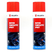 2X Würth Motor Temizleyici Sprey 500 Ml Su Gerekmez