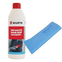 Würth Deri Besleyici Bakım Kremi 500 Ml + Güderi Bez Mavi 130 Gr N11.186