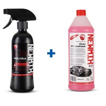 Newmix Hızlı Cila -500 Ml-Cilalı Fırçalı Oto Şampuanı-1000 Ml