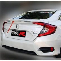 Honda Civic Uyumlu 2017-2019 Boyalı MC Spoiler