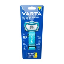 Varta 16650 Outdoor Sports H10 Pro Kafa Feneri Beyaz - Mavi