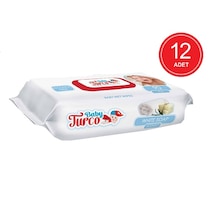 Baby Turco Beyaz Sabun Kokulu Islak Havlu Mendil 12 x 90'lı
