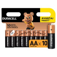 Duracell Basic LR6/MN1500 AA Kalem Pil 10'lu