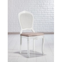 Chair 110 Tl Metal Beyaz Tonet Sandalye Sari Deri Doseme Sandalyem At Sahibinden Com 774981343