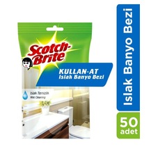 Scotch Brite Kullan At Islak Banyo Bezi Kirec Kir Sokucu 50 Li Fiyatlari Ve Ozellikleri