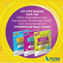 MUBA LGS 1.DÖNEM HASAT SERİSİ S.B 3'LÜ SET MATEMATİK-FEN-TÜRKÇE