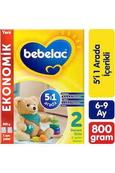 Bebelac 2 Devam Sütü 6-9 Ay 800 G