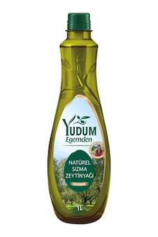 Yudum Egemden Naturel Sızma Zeytinyağı Yumuşak Lezzet Pet 1 L