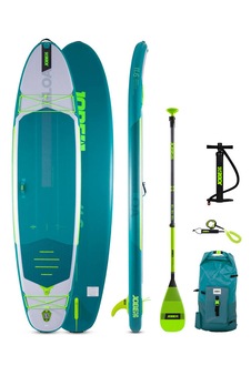 Gouverne Scp Set Teal Jobe Jobe SUP Flosse 6 inch 3 Pièce pour 9,4 Bambou Sup 