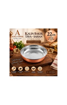 22 Cm: Kalın Bakır Sahan Tava 22 Cm 1 Mm El Dövmesi İçi Kalaylı Yumurta Menemen Kuymak Tavası - Bakır Bileklik Hediyedir Trs-0154 22 Cm: Kalın Bakır Sahan Tava 22 Cm 1 Mm El Dövmesi İçi Kalaylı Yumurta Menemen Kuymak Tavası - Bakır Bileklik Hediyedir Trs-0154