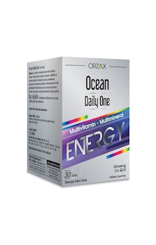 Orzax Ocean Daily One Energy 30 Tablet 6'lı Paket