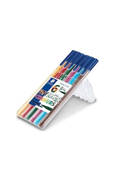 Staedtler Keçeli Kalem 6Lı Natural 323 Sb6Cs2 Staedtler Keçeli Kalem 6Lı Natural 323 Sb6Cs2