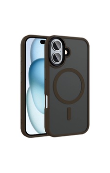 Apple Uyumlu iPhone 16 Kılıf Mat Arka Yüzey Wireless Şarj Özellikli Zore Flet M-safe Kapak Apple Uyumlu iPhone 16 Kılıf Mat Arka Yüzey Wireless Şarj Özellikli Zore Flet M-safe Kapak
