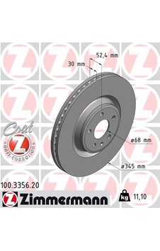 Zımmermann 100.3356.20 Ön Fren Diski A4-a5 1.8 Tfsı-2.0 Tdı-2.7 Tdı-3.0 Tfsı-3.2 Fsı 07 A6 2.0 Tdı-2.8 Fsı-3.0 Tdı 10 986479747-df6149s 4g0615301 - Zımmermann 100.3356.20 Ön Fren Diski A4-a5 1.8 Tfsı-2.0 Tdı-2.7 Tdı-3.0 Tfsı-3.2 Fsı 07 A6 2.0 Tdı-2.8 Fsı-3.0 Tdı 10 986479747-df6149s 4g0615301 -