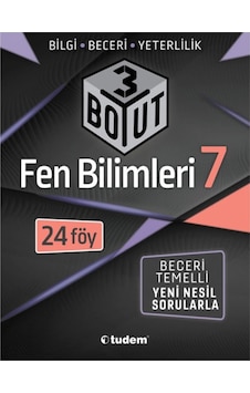 7 Sınıf Fen Bilimleri 3 Boyut Soru Bankası Tudem Yayınları 7 Sınıf Fen Bilimleri 3 Boyut Soru Bankası Tudem Yayınları