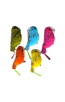 Catnipli Zilli Peluş Kuş Kedi Köpek Oyuncağı 8x30 Cm