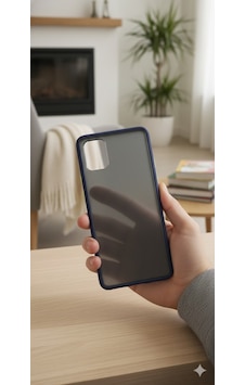 Oppo A92 / Oppo A72 / Oppo A52 Kılıf Fri Mat Yüzey Renkli Kenar Kılıf Lacivert Oppo A92 / Oppo A72 / Oppo A52 Kılıf Fri Mat Yüzey Renkli Kenar Kılıf Lacivert