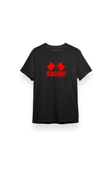 Racing Flag Siyah Kısa Kol Erkek Tshirt 001 Racing Flag Siyah Kısa Kol Erkek Tshirt 001