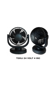Beyaztuning 24 Volt Tek Başlı 4Inç Araç Içi Fan Oto Vantilatör Beyaztuning 24 Volt Tek Başlı 4Inç Araç Içi Fan Oto Vantilatör