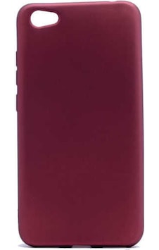 Xiaomi Redmi Note 5a Kılıf Zore Premier Silikon Kapak Mürdüm Xiaomi Redmi Note 5a Kılıf Zore Premier Silikon Kapak Mürdüm