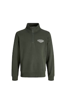 Jack & Jones Makoto Halfzip Yeşil Erkek Sweatshirt 12278608 Yeşil Jack & Jones Makoto Halfzip Yeşil Erkek Sweatshirt 12278608 Yeşil