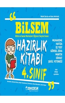 4.Sınıf Bilsem Hazırlık Kitabı -  Zeki Çocuk Yayınları