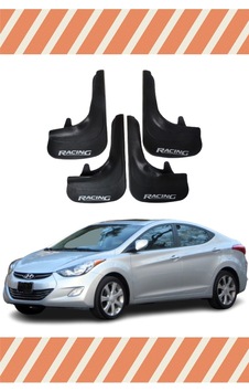Hyundai Elentra 2010-2015 Racing Yazılı 4'lü Tozluk Çamurluk Paçalık Hyundai Elentra 2010-2015 Racing Yazılı 4'lü Tozluk Çamurluk Paçalık