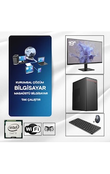 Dagmor BN2015038 i5-3470 8 GB 120 GB SSD 18.5'' Dos Masaüstü Bilgisayar Dagmor BN2015038 i5-3470 8 GB 120 GB SSD 18.5'' Dos Masaüstü Bilgisayar
