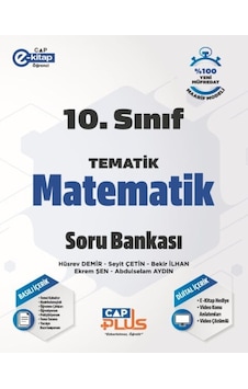 Çap Yayınları 10. Sınıf Matematik Tematik Soru Bankası Çap Yayınları 10. Sınıf Matematik Tematik Soru Bankası