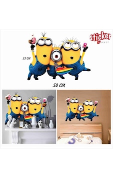 Minions Çocuk Odası Sticker Minions Çocuk Odası Sticker