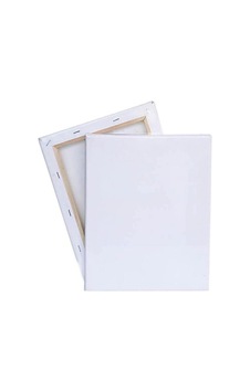 Tuval 25x35 Cm 1 Adet Paket Toptan %100 Pamuk Bez 1.8x2cm Mdf Yapım Şase