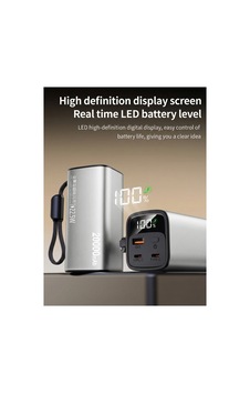 20000mah Güç Bankası Hızlı Şarjlı Akıllı Ürünler İçin Taşınabilir Şarj Cihazı Powerbank Gümüş - 866742588 Gümüş 20000mah Güç Bankası Hızlı Şarjlı Akıllı Ürünler İçin Taşınabilir Şarj Cihazı Powerbank Gümüş - 866742588 Gümüş