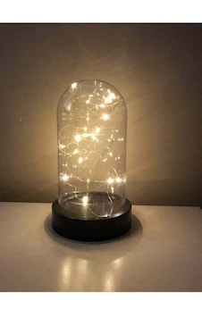 Led Işıklı Ters Fanus 3 Metre Peri Tel Gün Işığı Terary