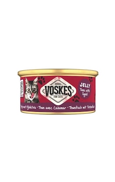 Voskes Jelly Ton Balığı Ve Kalamarlı Yetişkin Kedi Konservesi 85 Gr Voskes Jelly Ton Balığı Ve Kalamarlı Yetişkin Kedi Konservesi 85 Gr