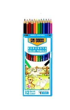 My Dido Kuru Boya Uzun 12 Renk Çok Renkli My Dido Kuru Boya Uzun 12 Renk Çok Renkli