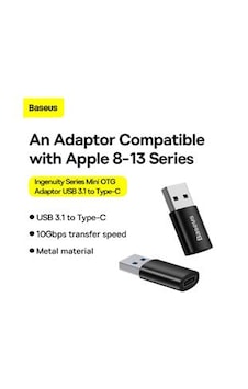 Baseus Zjjq000101 Ingenuity Usb 3.1 -type-c To Dönüştürücü Otg Baseus Zjjq000101 Ingenuity Usb 3.1 -type-c To Dönüştürücü Otg
