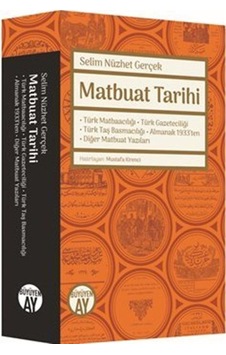 Matbuat Tarihi / Selim Nüzhet Gerçek 9786052071830 Matbuat Tarihi / Selim Nüzhet Gerçek 9786052071830