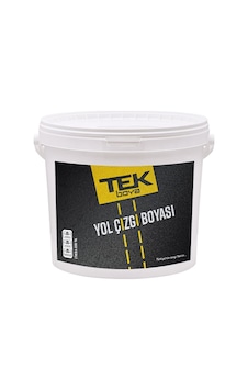 Tek Boya Yol Çizgi Boyası Sarı 3Kg