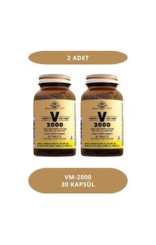 Solgar Vm 2000 30 Tablet Multivitamin 2 Adet 2'li Solgar Vm 2000 30 Tablet Multivitamin 2 Adet 2'li