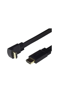 Senseı S-90up-hdtv 4k 2.0v 3d 1.5 Metre 90 Derece Açılı L Tipi Altın Uçlu Hdmı Kablo Senseı S-90up-hdtv 4k 2.0v 3d 1.5 Metre 90 Derece Açılı L Tipi Altın Uçlu Hdmı Kablo