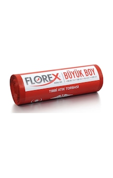 Florex Tıbbi Atık Çöp Poşeti. 60X85 Cm. 10 Rulo X10 Lu 100 Adet Florex Tıbbi Atık Çöp Poşeti. 60X85 Cm. 10 Rulo X10 Lu 100 Adet