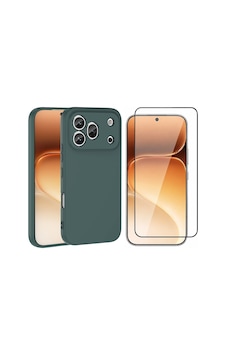 Vendas Honor 600 Pro 5g Kılıf Zore Mara Lansman Kapak + Cam Ekran Koruyucu Koyu Yeşil Vendas Honor 600 Pro 5g Kılıf Zore Mara Lansman Kapak + Cam Ekran Koruyucu Koyu Yeşil