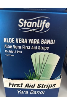 Stanlıfe Aloe Vera Yara Bandı 15 Li 19 72 Stanlıfe Aloe Vera Yara Bandı 15 Li 19 72