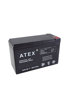 Atex Plus 12V 7Ah Bakımsız Kuru Akü