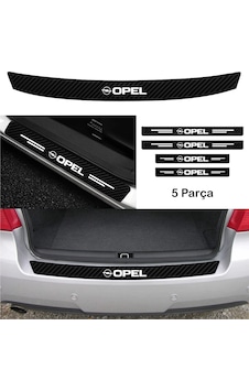 Opel Grandland İçin Uyumlu Aksesuar Oto Bağaj Ve Kapı Eşiği Sticker Set Karbon454 Opel Grandland İçin Uyumlu Aksesuar Oto Bağaj Ve Kapı Eşiği Sticker Set Karbon454