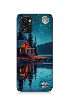 Reeder S19 Max Pro Uyumlu Göl Evi Desenli Silikon Kılıf Reeder S19 Max Pro Uyumlu Göl Evi Desenli Silikon Kılıf